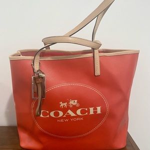Coach Metro Horse and Carriage Tote Authentic